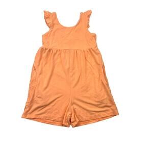 Remie Girl Junie Ruffle Tank Romper